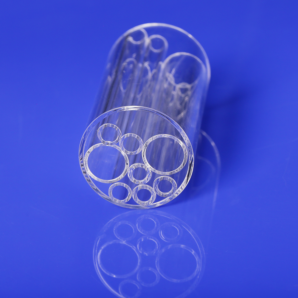 What are the types of deep processing of quartz tubes
