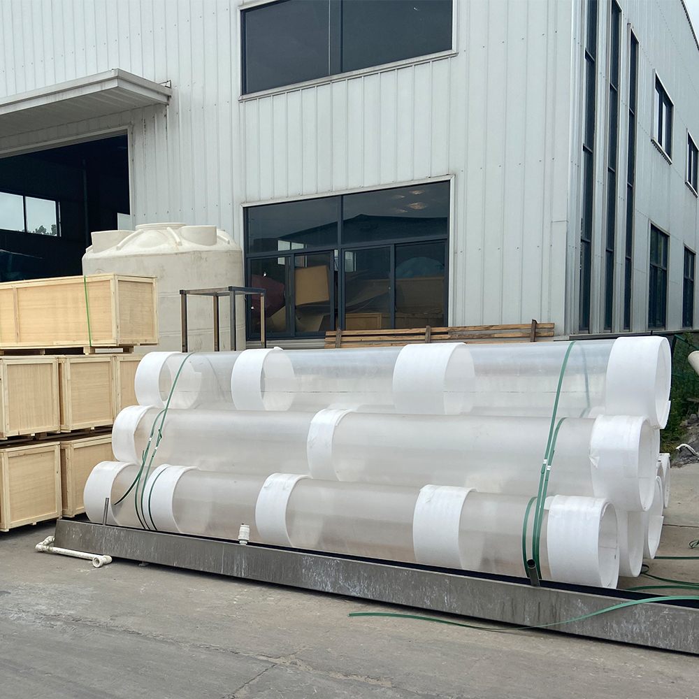 Large Diameter Quartz Tube